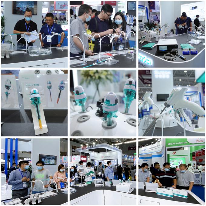 مبزل جراحي مبزل 10 مم يمكن التخلص منها بالمنظار CE مع علامة / ISO13485 8