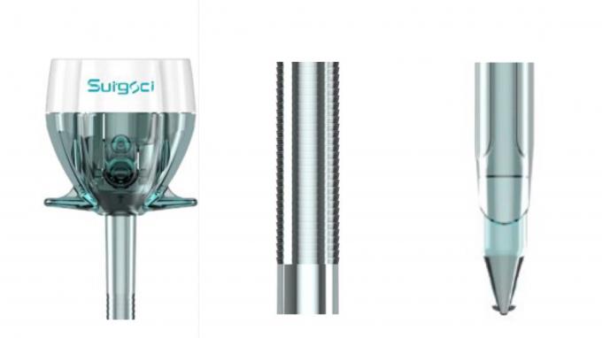 غير صمام تصميم البلاستيك مبزل 5 مم للاستخدام جراحة التنظير 0