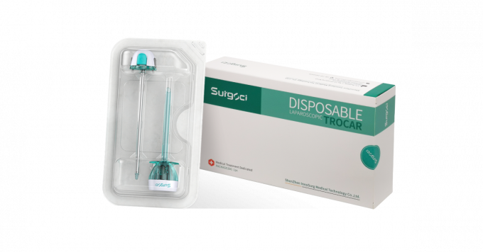 الـ " تـروكـار " البصري القابل للتعقيم والـ " كانولا " للـ " لابروسكوبـي " جراحة المريض الواحد 4